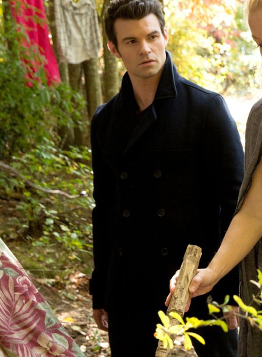 Harpoon Elijah Mikaelson Inspired Black Coat - The Originals S01 Style