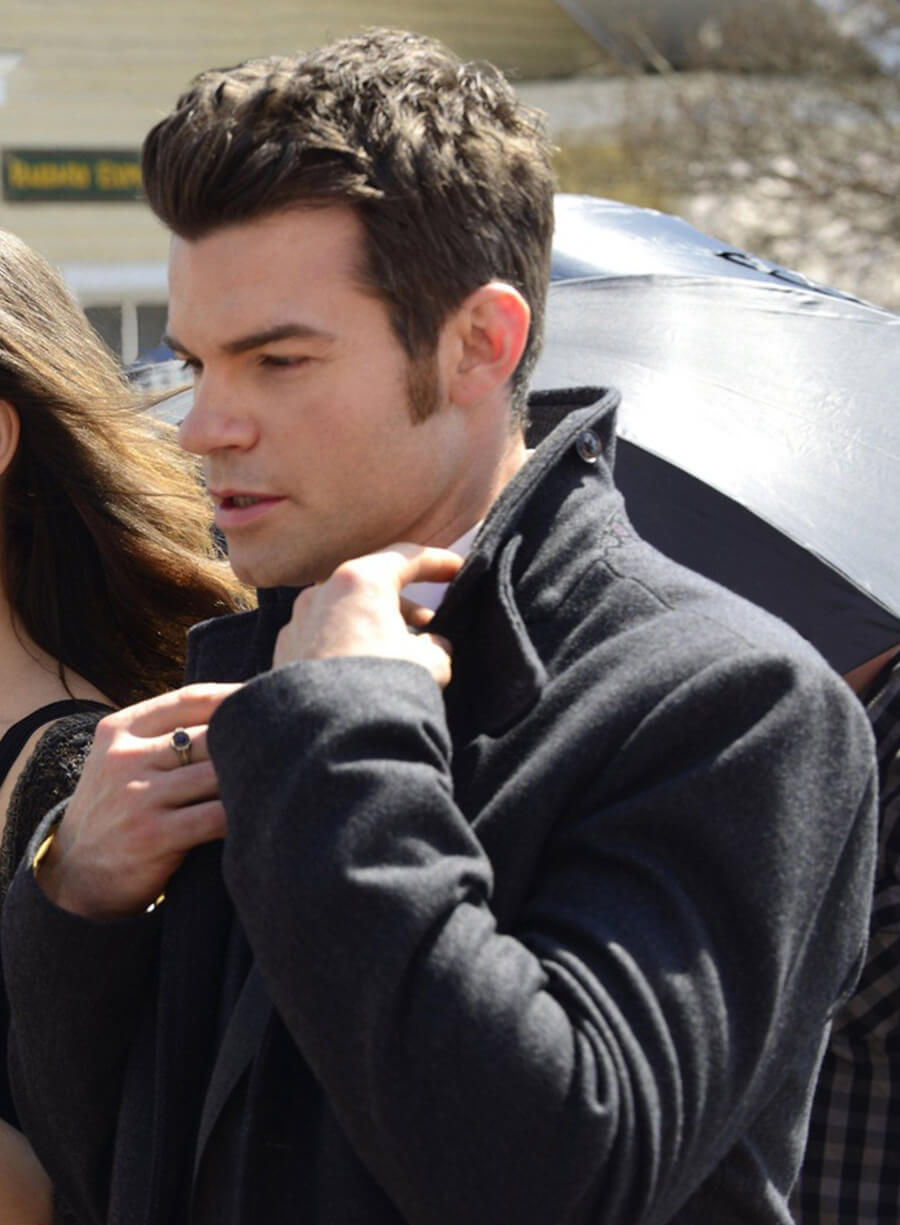 Harpoon Elijah Mikaelson Inspired Black Coat - The Originals S01 Style