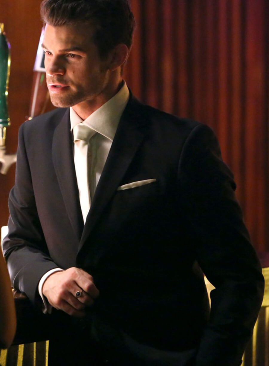 Harpoon Elijah Mikaelson Inspired Black Leather Jacket - The Originals S02 Style