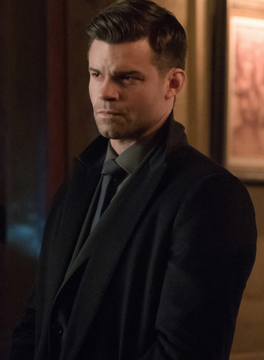 Harpoon Elijah Mikaelson Inspired Black Coat - The Originals S03 Style