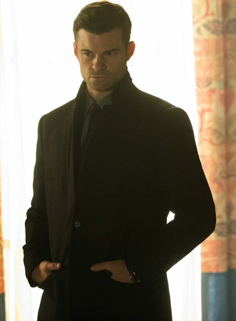 Harpoon Elijah Mikaelson Inspired Black Coat - The Originals S03 Style
