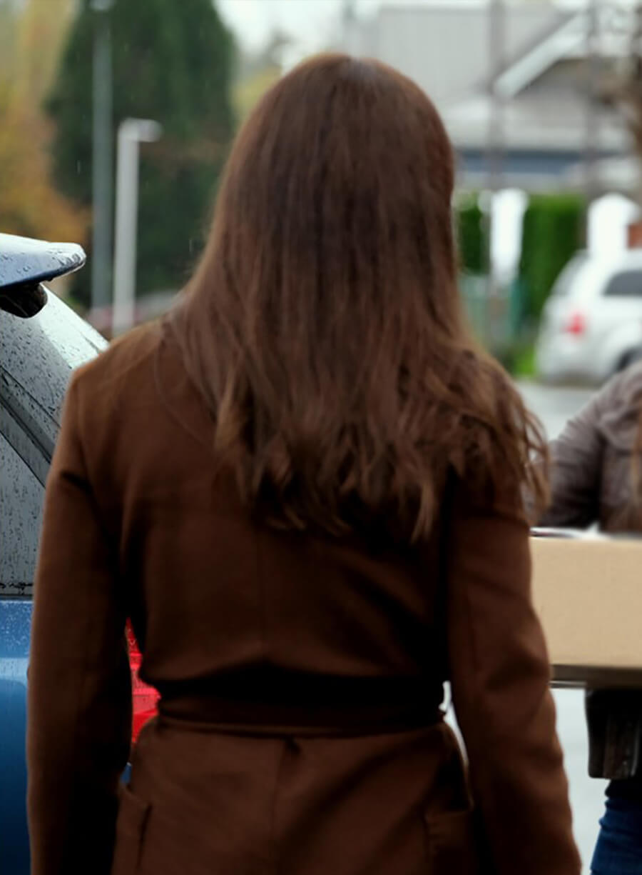 Harpoon Lois Lane Inspired Brown Coat - Superman & Lois Style