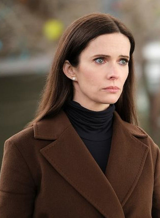 Harpoon Lois Lane Inspired Brown Coat - Superman & Lois Style