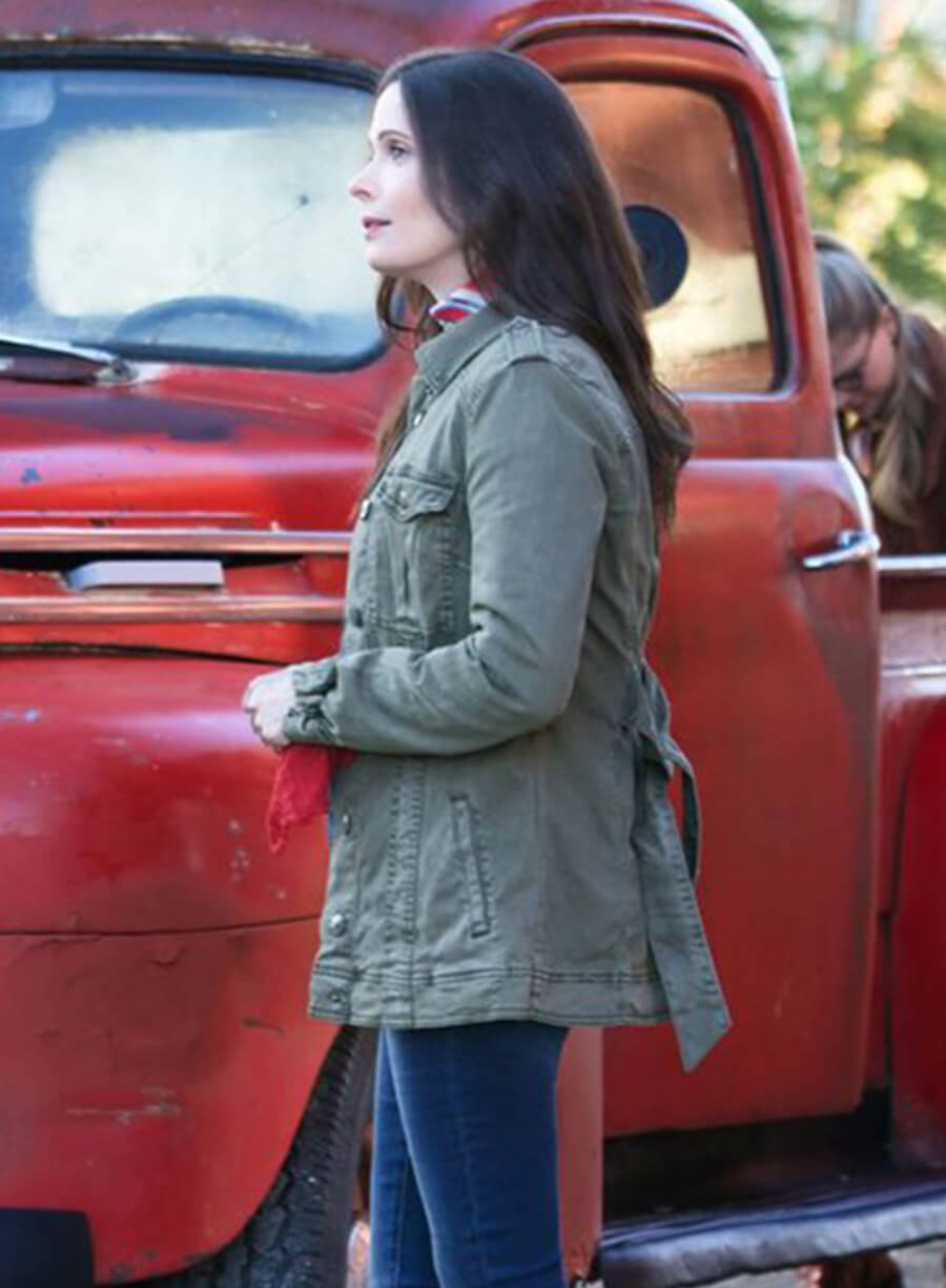 Harpoon Lois Lane Inspired Green Leather Jacket - Superman & Lois Style
