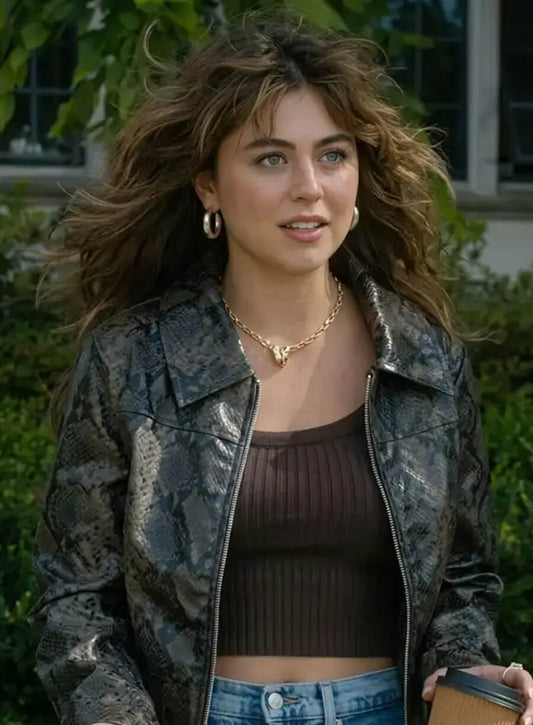 Ella Bright Off Campus 2026 Leather Jacket