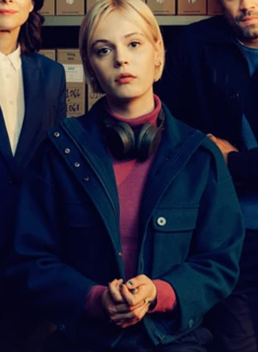 Harpoon Patience Evans Inspired Black Wool Jacket