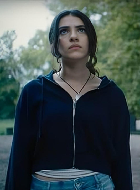 Harpoon Clover Inspired Blue Hooded Jacket - Until Dawn 2025 Style