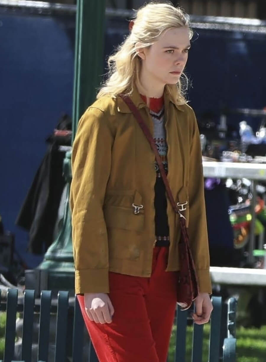 Harpoon Shayanne Inspired Brown Leather Jacket - Margo's Got Money Troubles Style
