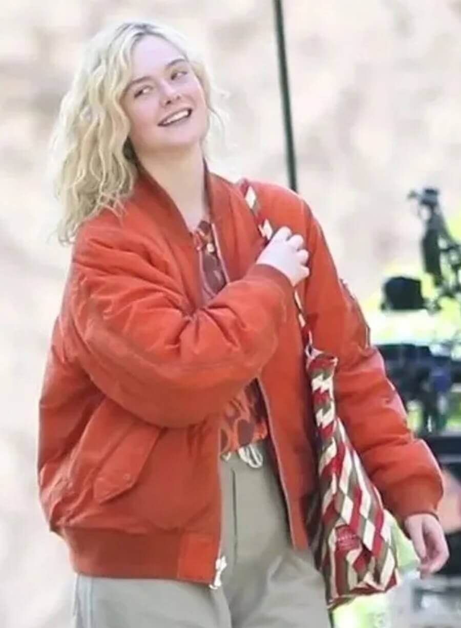 Harpoon Margo Millet Inspired Orange Bomber Jacket - Margo's Got Money Troubles Style