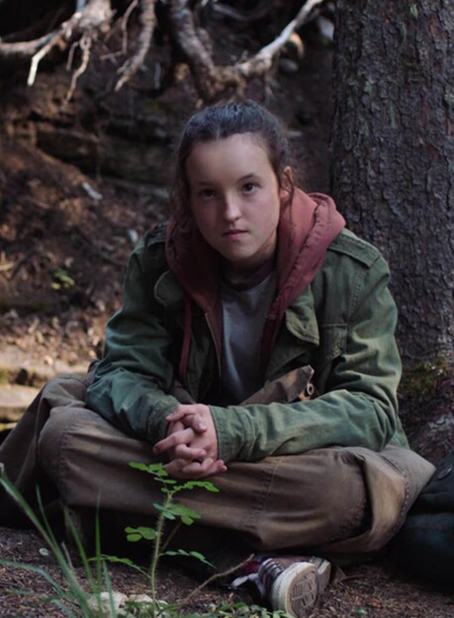 Harpoon Ellie Williams Inspired Green Cotton Fabric Cotton Jacket - The Last of Us Style
