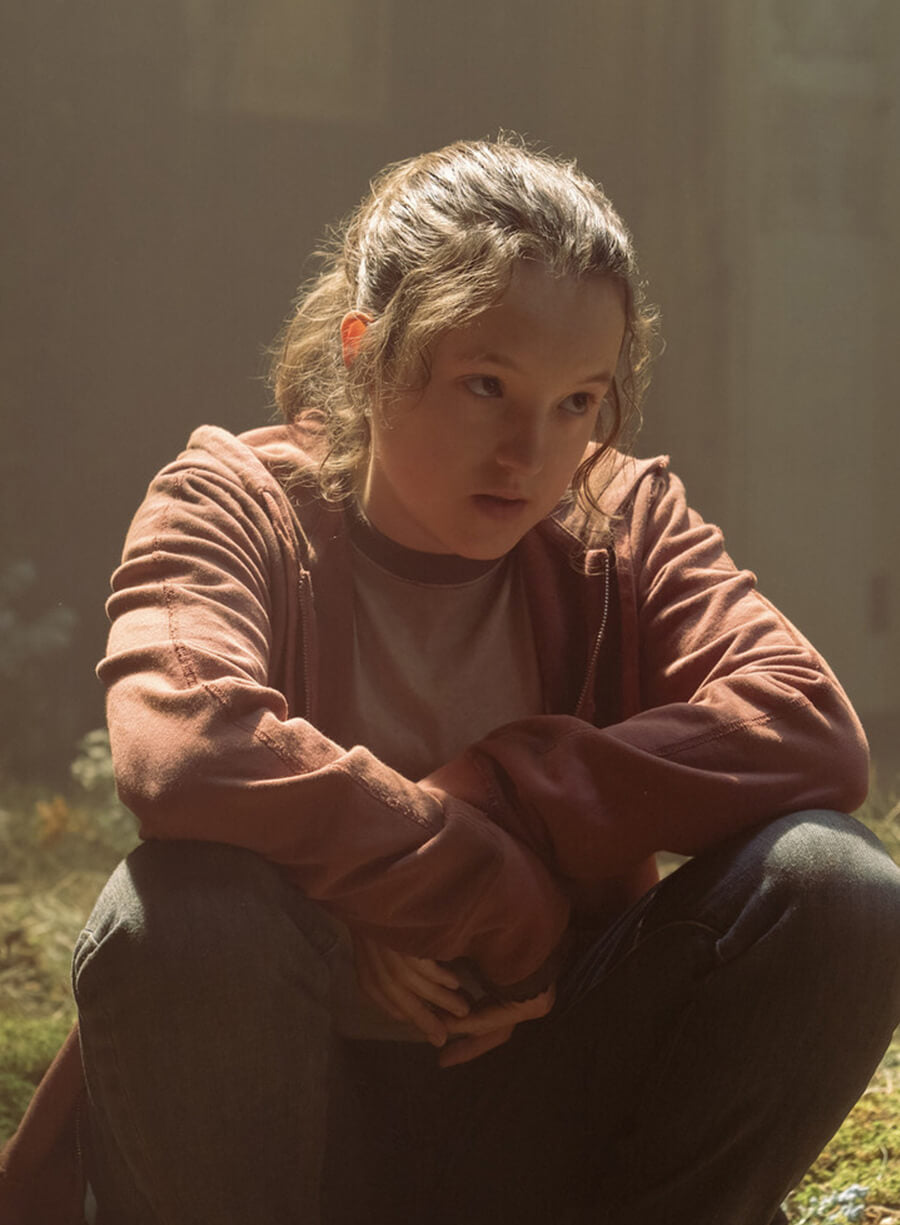 Harpoon Ellie Williams Inspired Maroon Fleece Fabric Hooded Jacket - The Last of Us Style