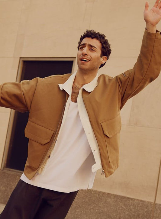Harpoon Emil Wakim Inspired Brown Cotton Fabric Cotton Jacket