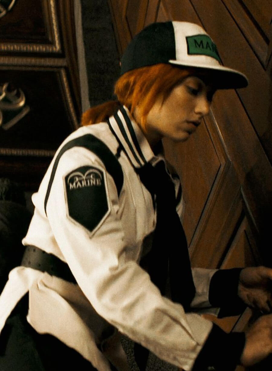 Harpoon Nami Inspired White Costume Jacket - One Piece Style