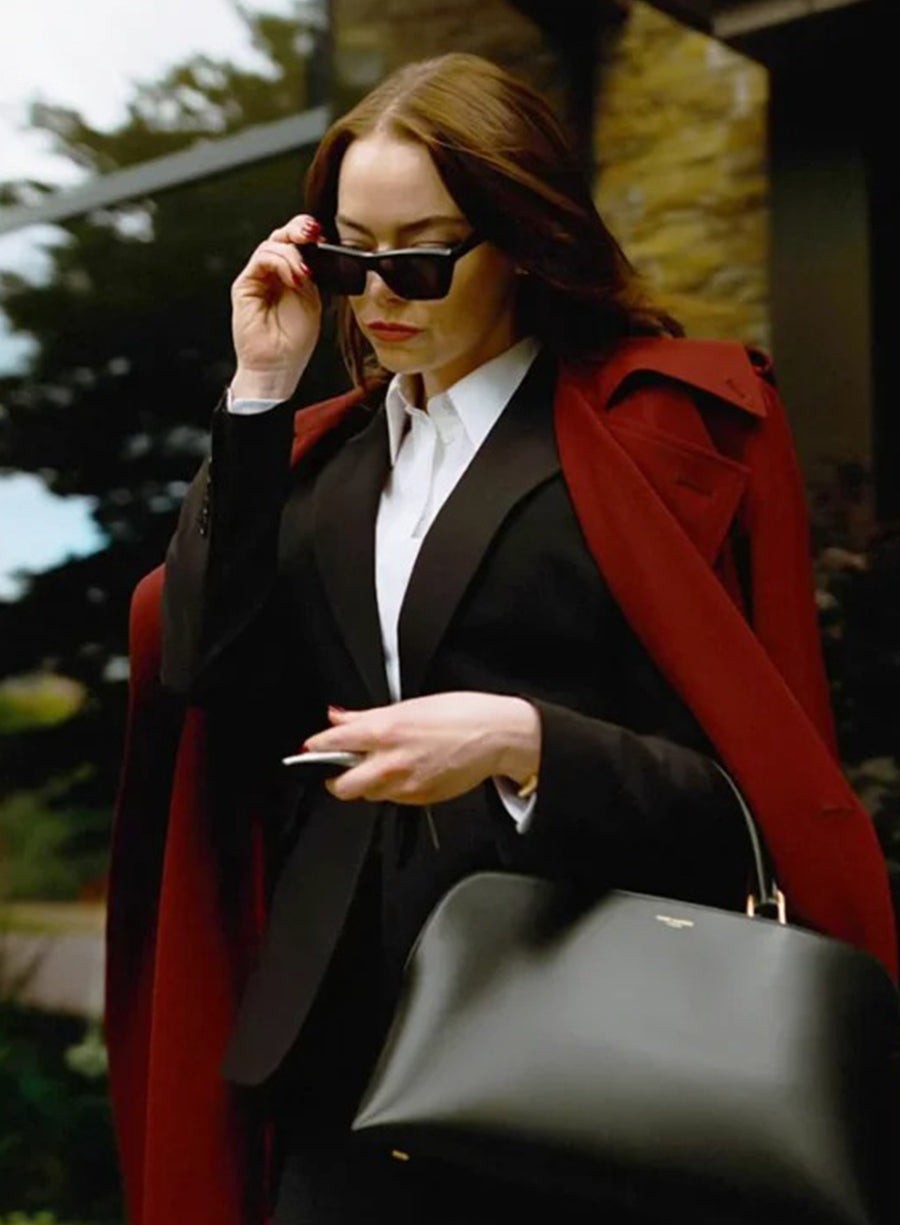 Harpoon Michelle Inspired Red Coat - Bugonia Style