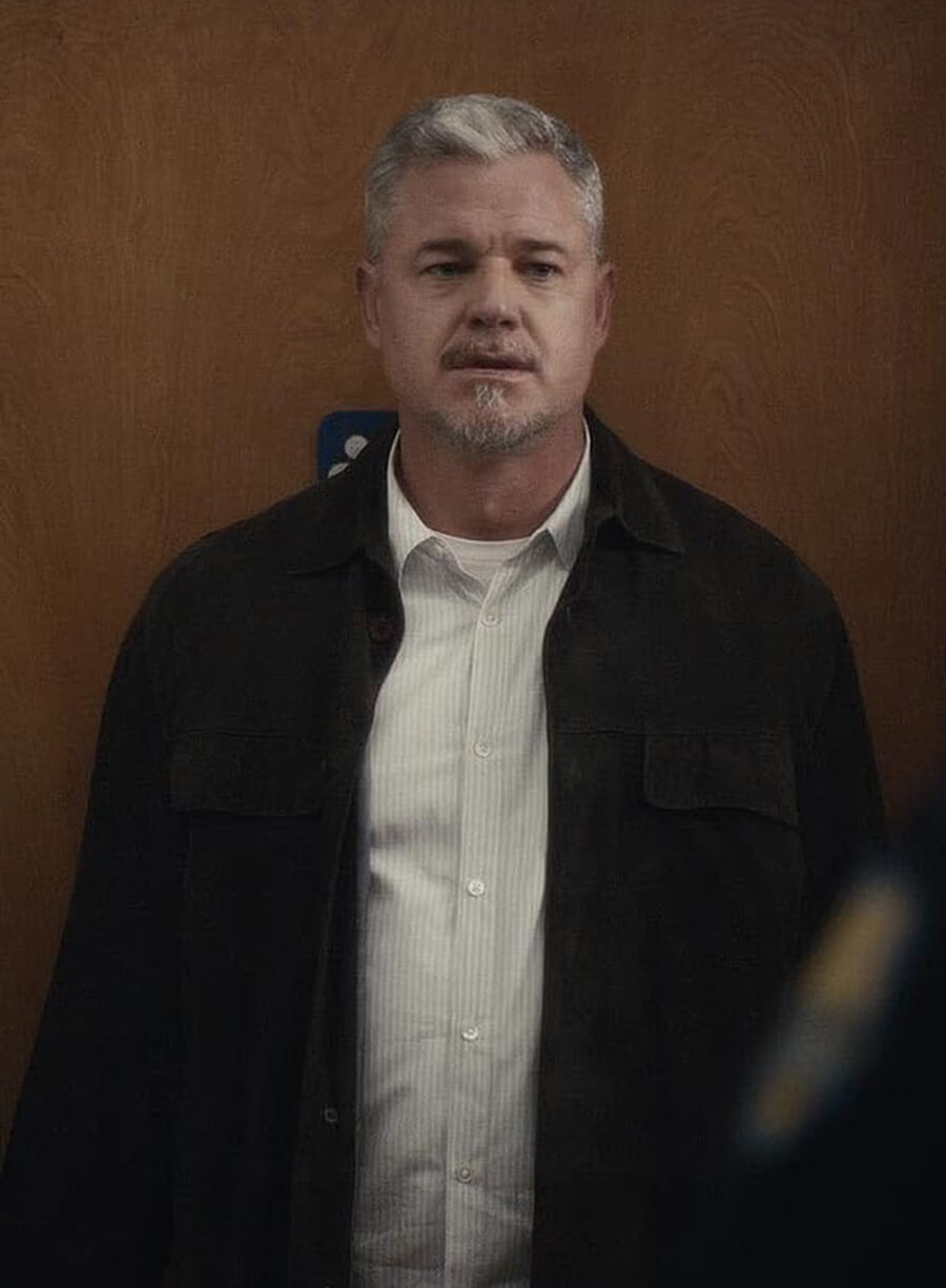 Harpoon Cal Jacobs Inspired Brown Leather Jacket - Euphoria Tv Series Style