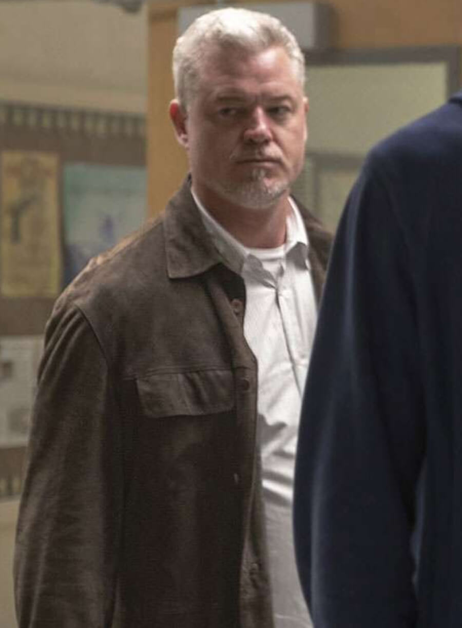 Harpoon Cal Jacobs Inspired Brown Leather Jacket - Euphoria Tv Series Style