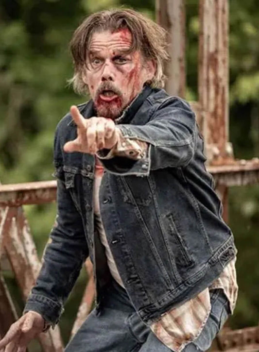 Harpoon Lee Raybon Inspired Blue Denim Jacket - The Lowdown 2025 Style
