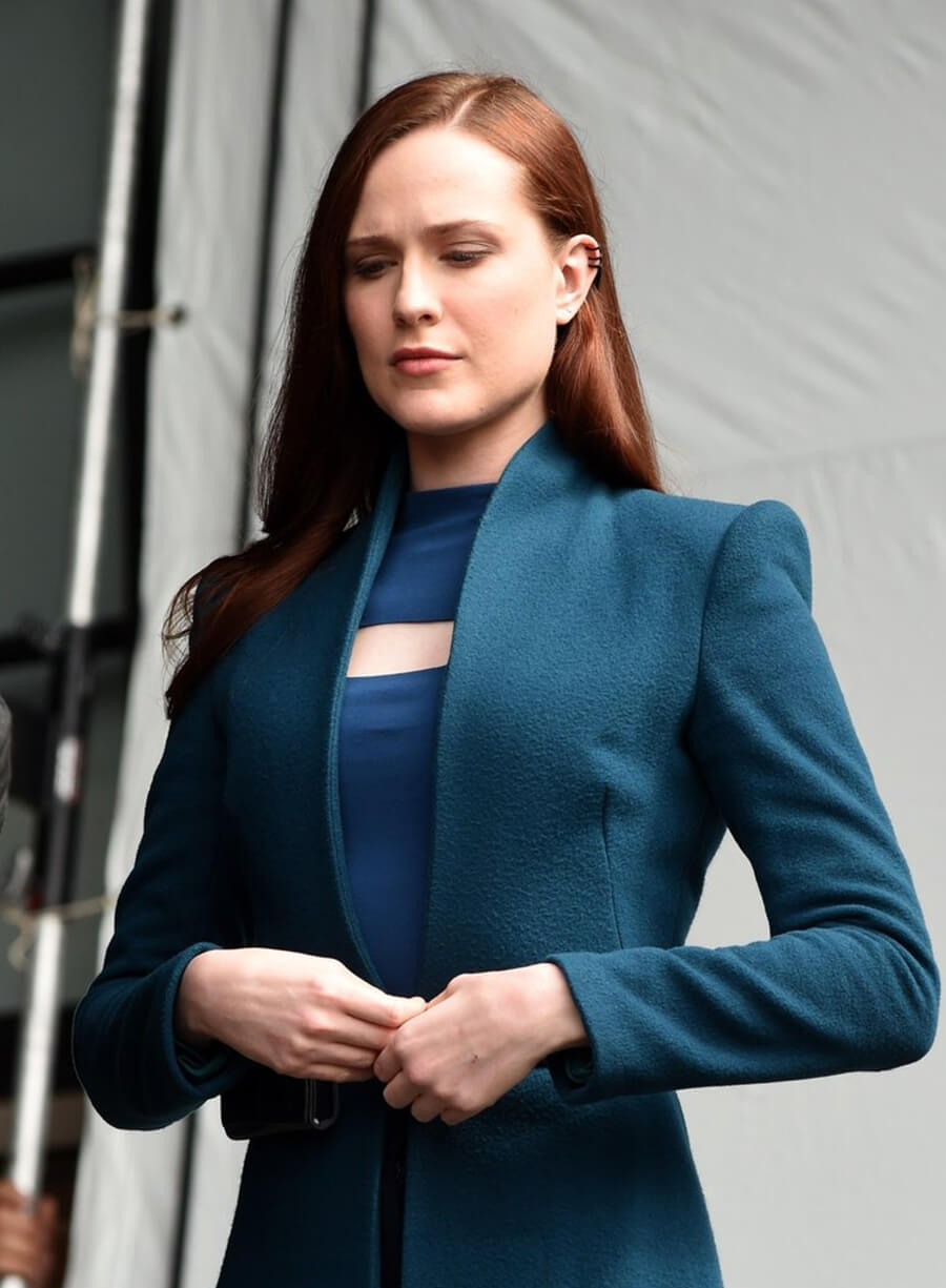 Harpoon Dolores Abernathy Inspired Blue Coat - Westworld Tv Series Style