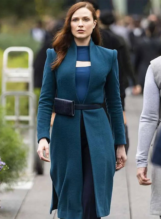 Harpoon Dolores Abernathy Inspired Blue Coat - Westworld Tv Series Style