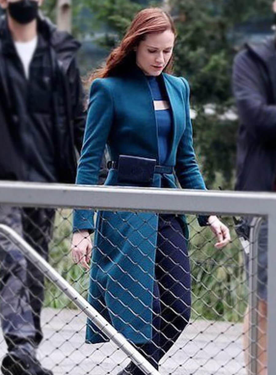 Harpoon Dolores Abernathy Inspired Blue Coat - Westworld Tv Series Style