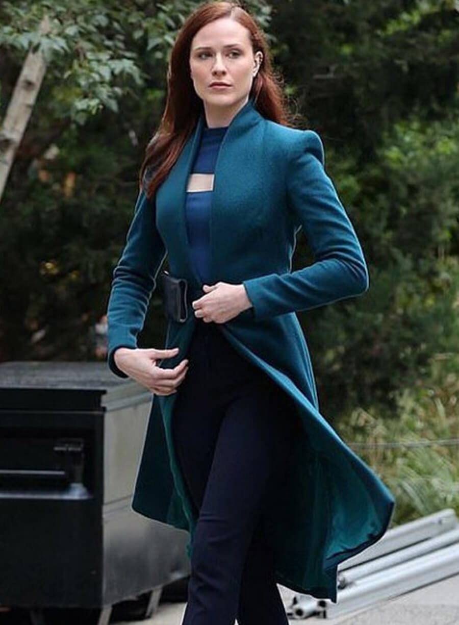 Harpoon Dolores Abernathy Inspired Blue Coat - Westworld Tv Series Style