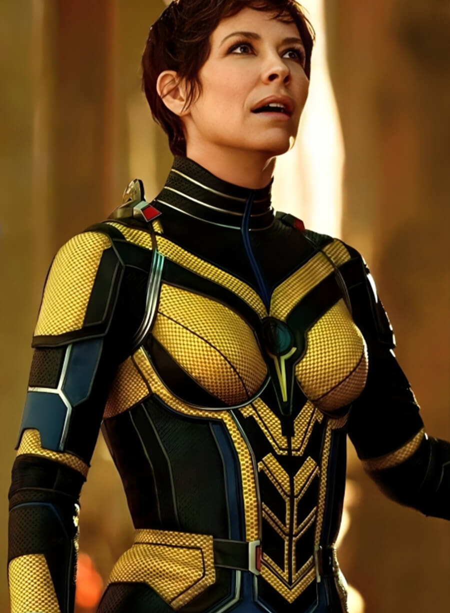 Harpoon Hope Van Dyne Inspired Black and Yellow Costume Jacket - Ant-Man and the Wasp Style