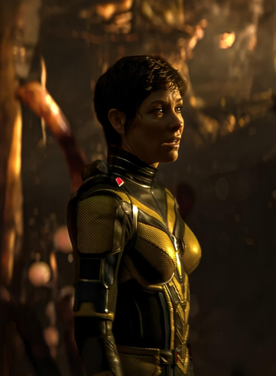Harpoon Hope Van Dyne Inspired Black and Yellow Costume Jacket - Ant-Man and the Wasp Style
