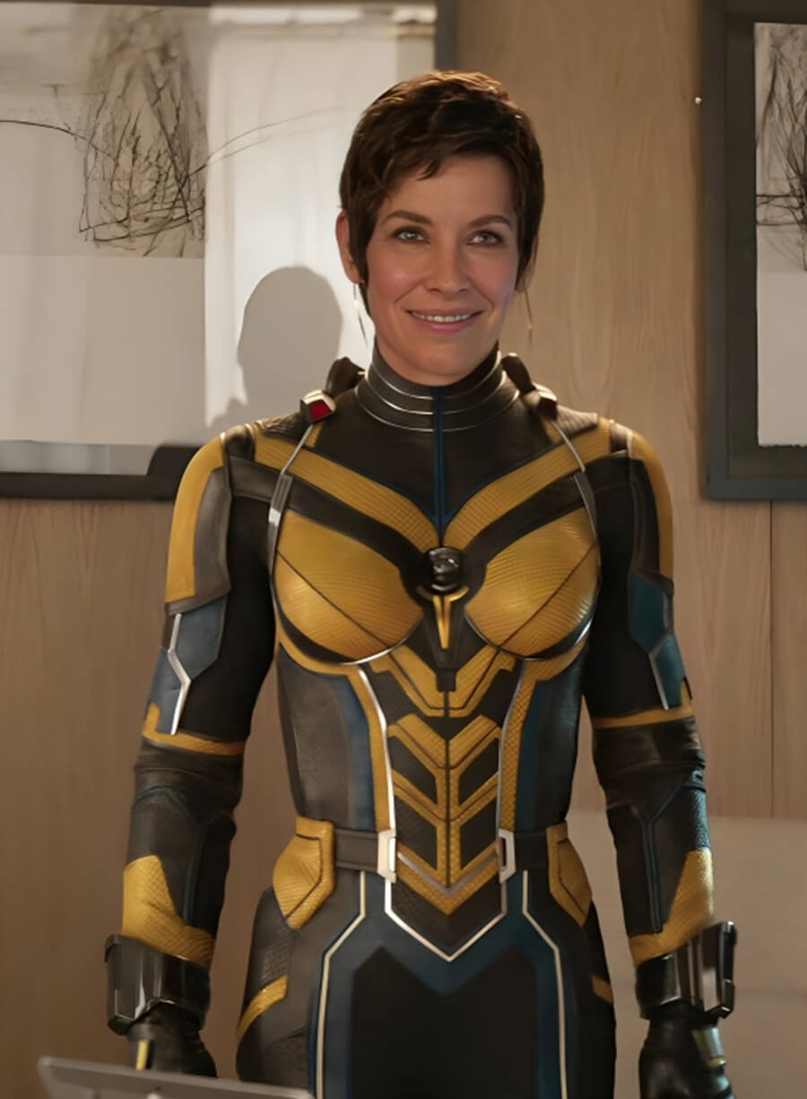 Harpoon Hope Van Dyne Inspired Black and Yellow Costume Jacket - Ant-Man and the Wasp Style