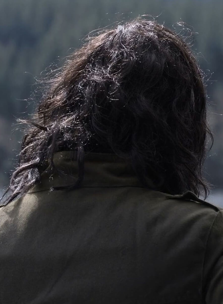 Harpoon Ellen Inspired Green Leather Jacket - The Night Agent S01 Style