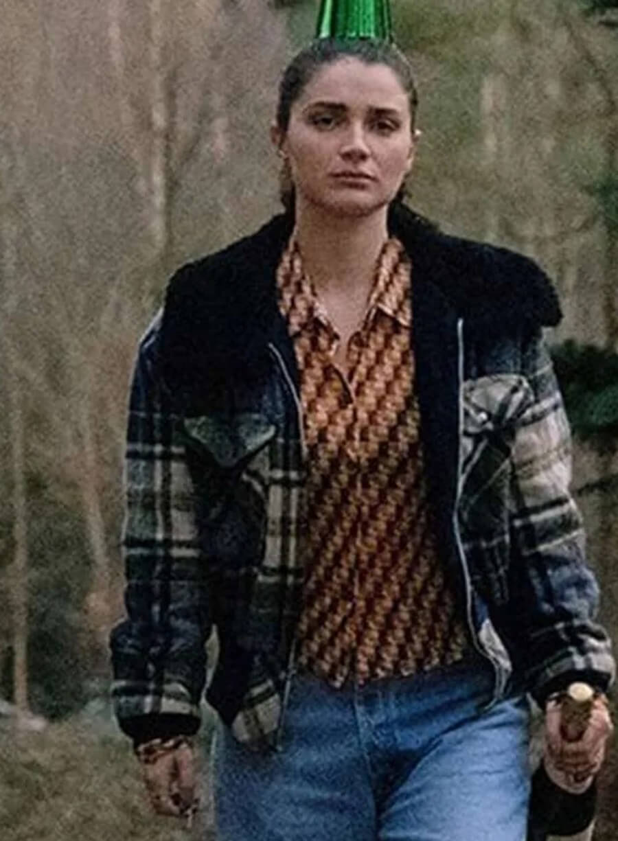 Harpoon Becka Garvey Inspired Black Leather Jacket - Bad Sisters Style