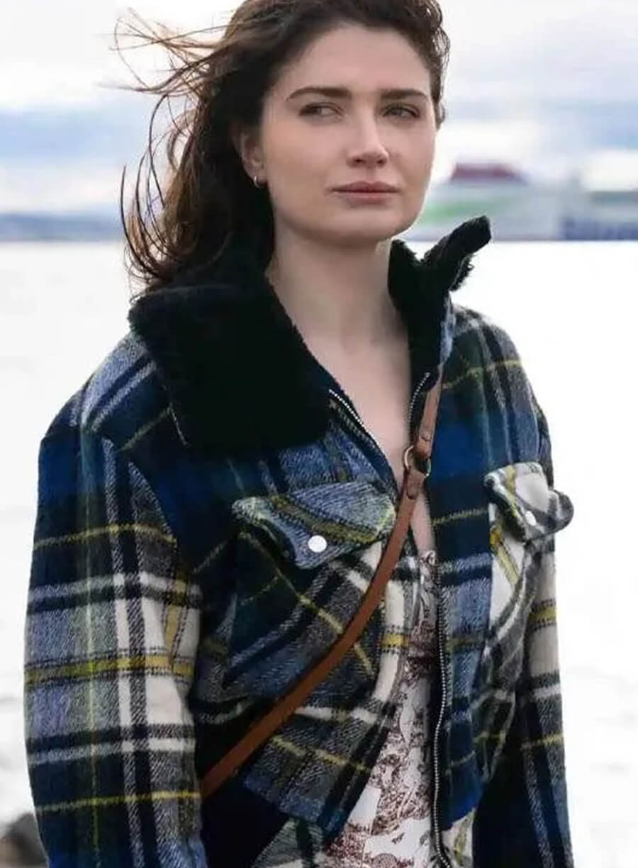 Harpoon Becka Garvey Inspired Black Leather Jacket - Bad Sisters Style
