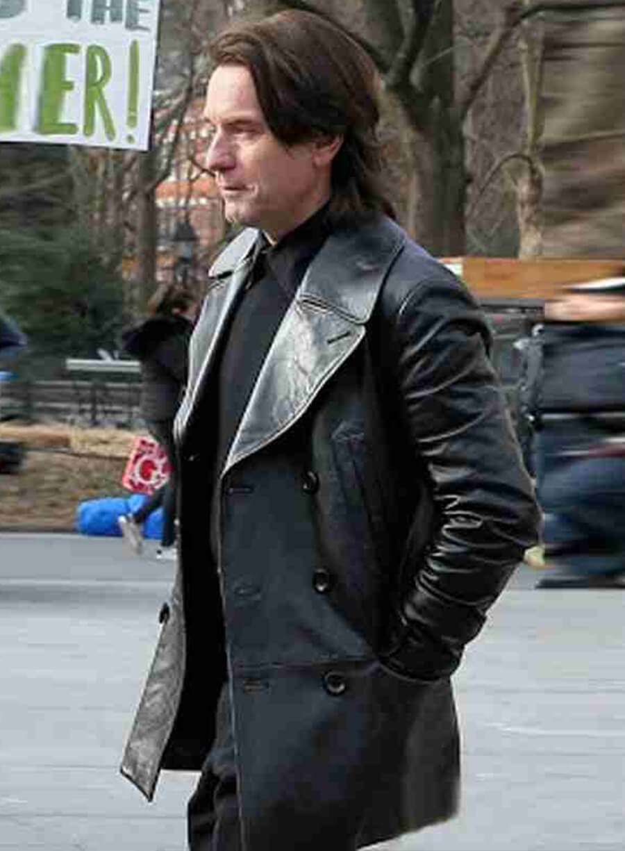 Harpoon Ewan McGregor Inspired Black Real Leather Leather Jacket