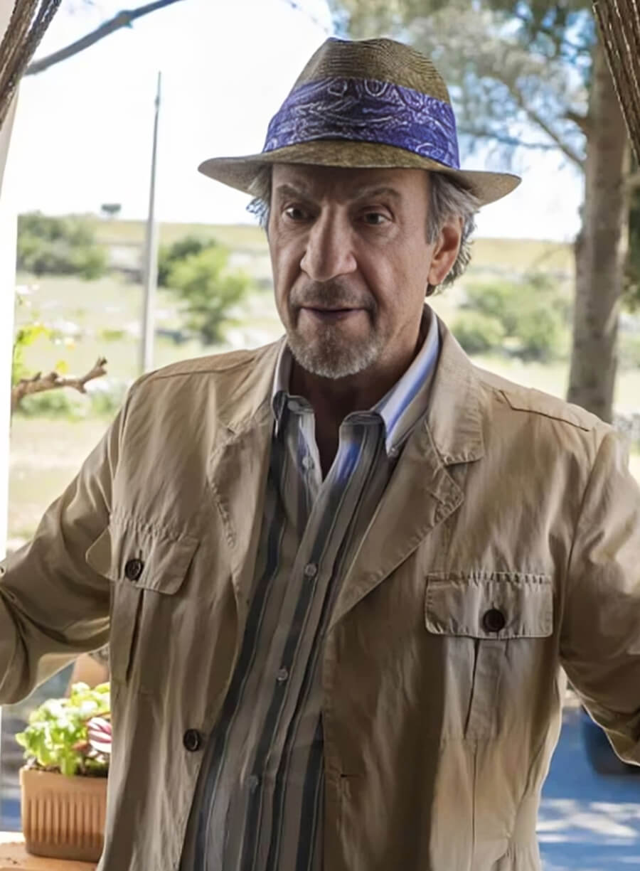 Harpoon Bert Di Grasso Inspired Beige Cotton Jacket - The White Lotus Style