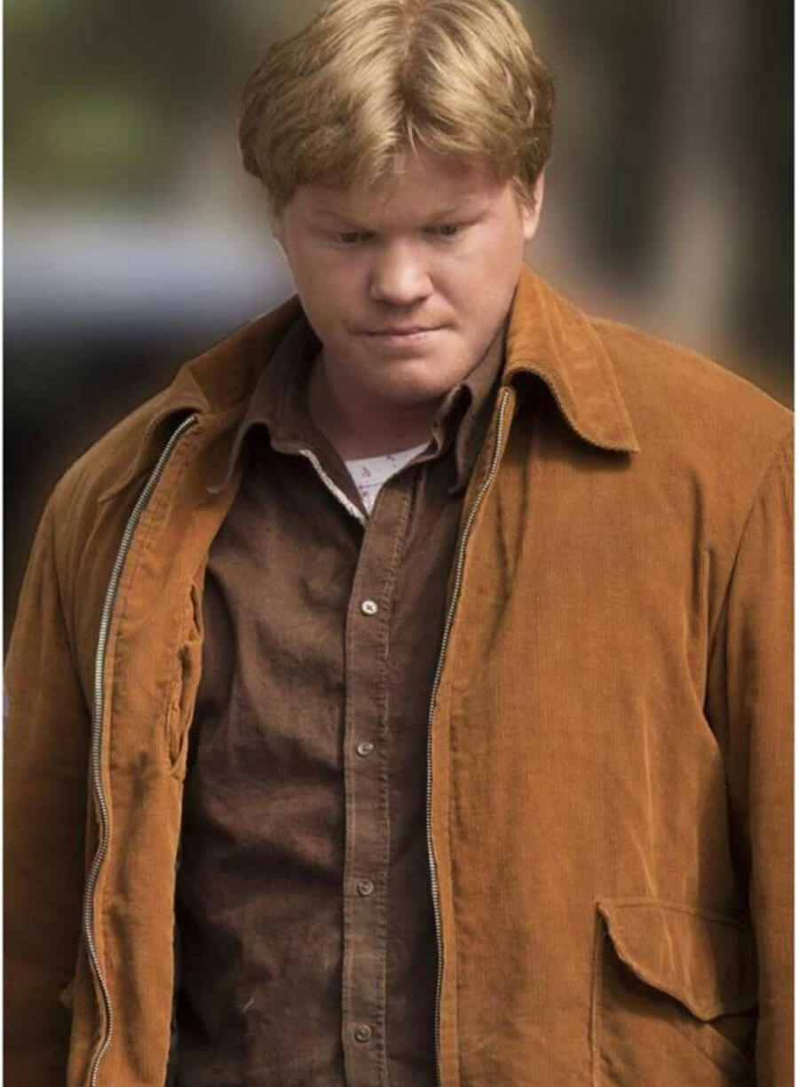 Harpoon Ed Blumquist Inspired Brown Wool Fabric Wool Jacket - Fargo Style