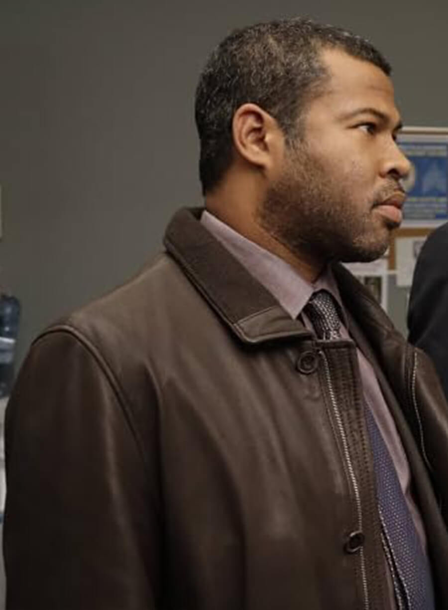 Harpoon FBI Agent Pepper Inspired Brown Leather Jacket - Fargo Tv Series Style