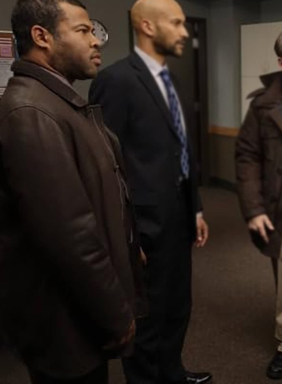 Harpoon FBI Agent Pepper Inspired Brown Leather Jacket - Fargo Tv Series Style