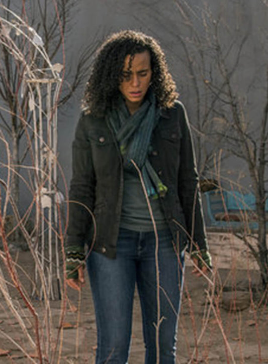 Harpoon Fiji Cavanaugh Inspired Black Cotton Fabric Cotton Jacket - Midnight Texas Style