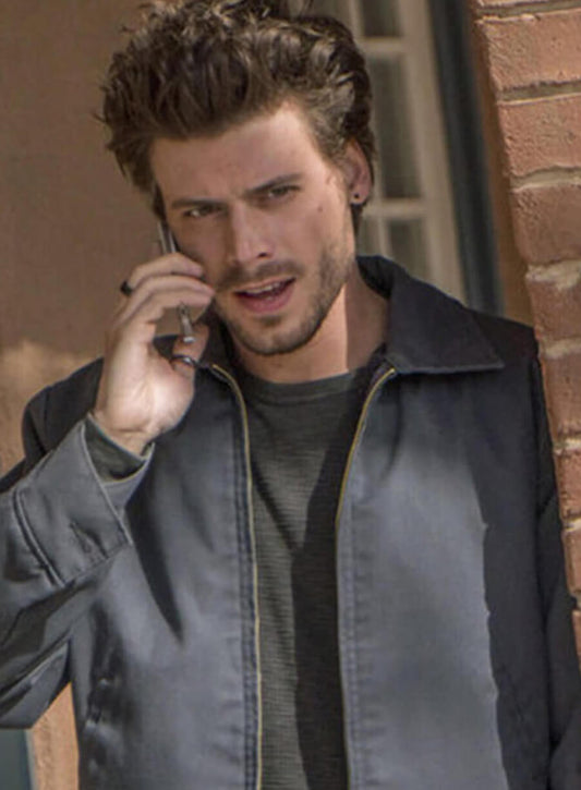 Harpoon Manfred Bernardo Inspired Black Cotton Fabric Cotton Jacket - Midnight Texas Style