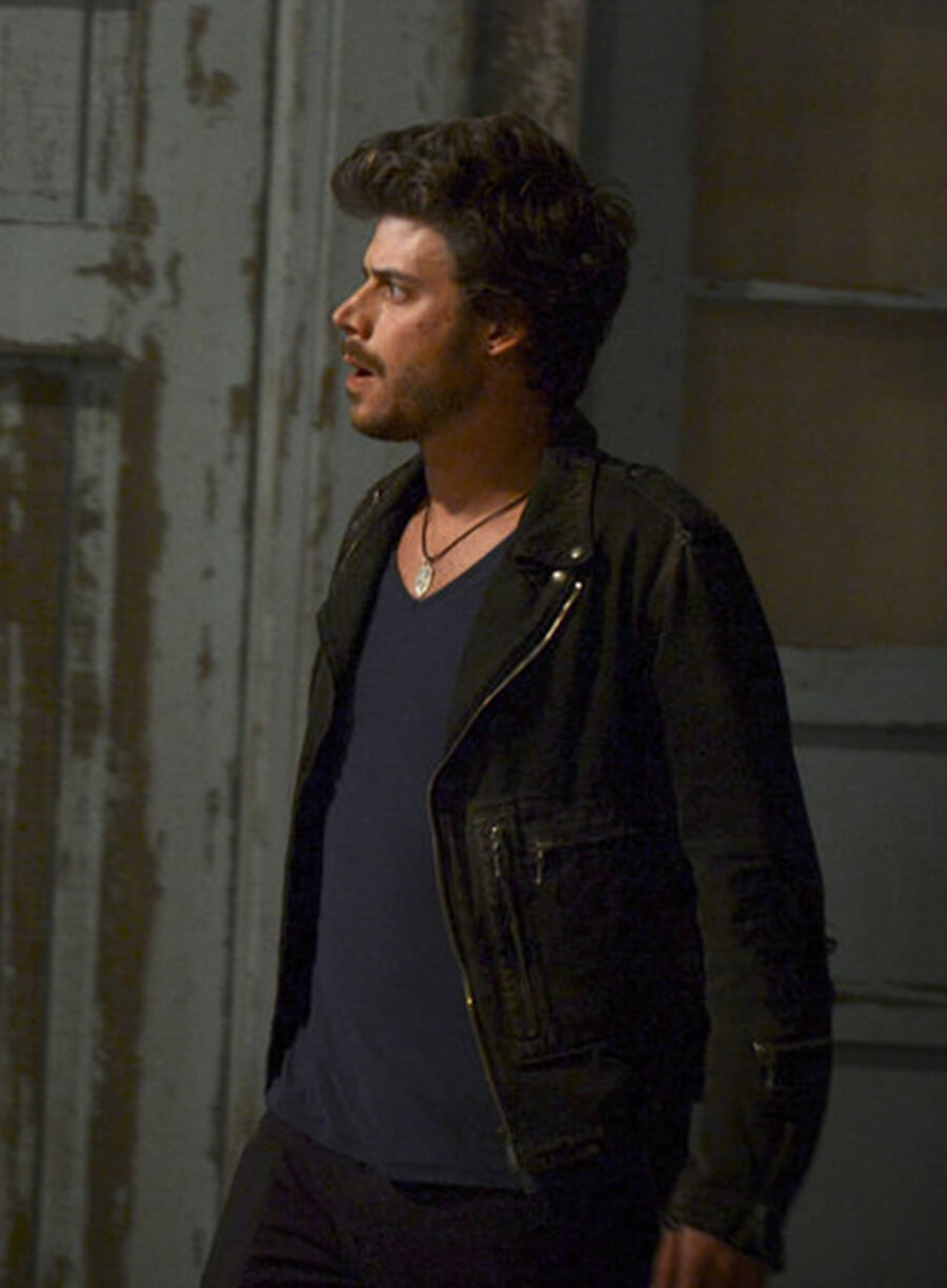 Harpoon Manfred Bernardo Inspired Black Cotton Fabric Cotton Jacket - Midnight Texas Style