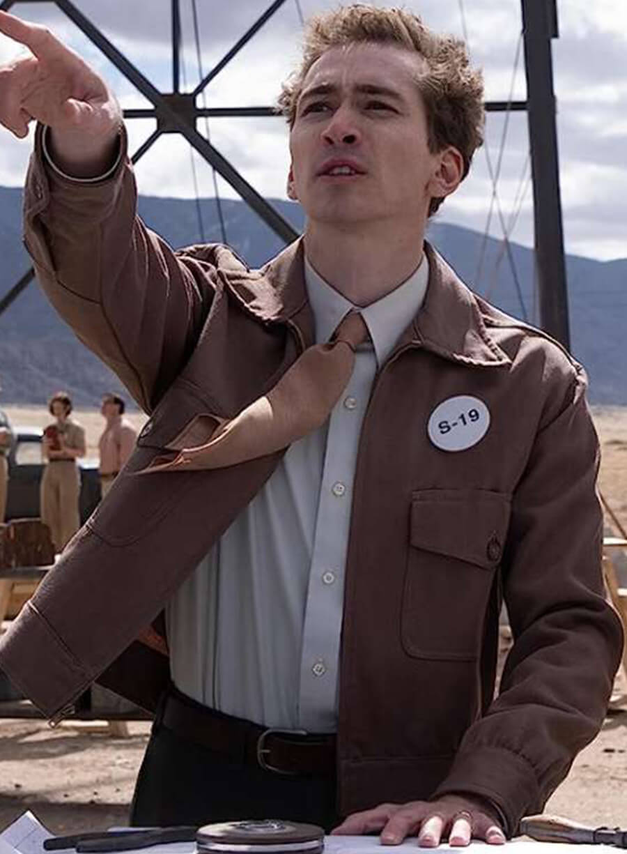 Harpoon Frank Oppenheimer Inspired Brown Cotton Jacket