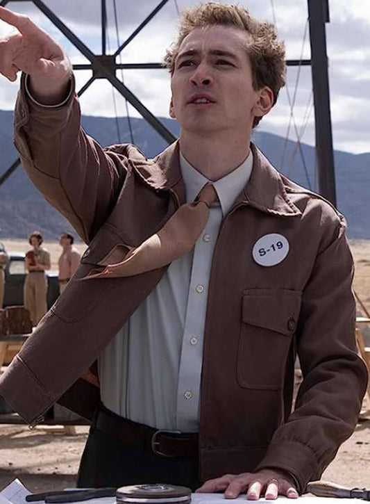 Harpoon Frank Oppenheimer Inspired Brown Cotton Jacket