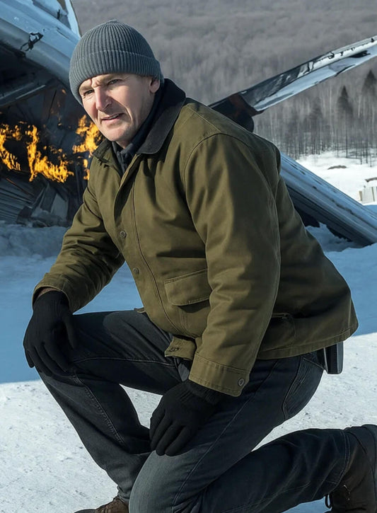 Harpoon Frank Remnick Inspired Green Leather Jacket - The Last Frontier Style