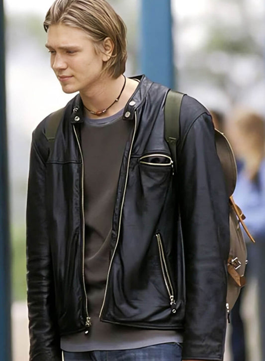 Harpoon jake Inspired Black Leather Jacket - Freaky Friday Style