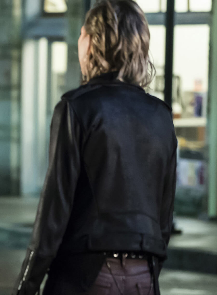 Harpoon Freya Mikaelson Inspired Black Biker Jacket - The Originals Style