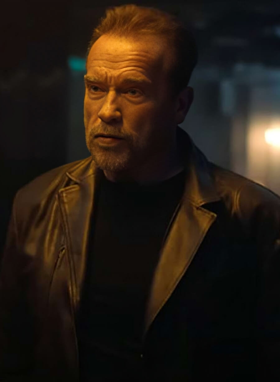 Harpoon Luke Brunner Inspired Black Real Leather Leather Jacket - FUBAR Tv Series Style