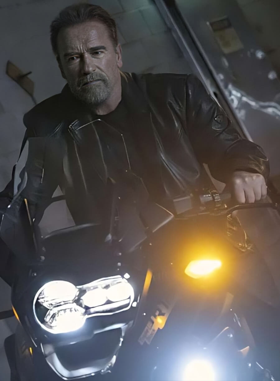 Harpoon Luke Brunner Inspired Black Real Leather Leather Jacket - FUBAR Tv Series Style