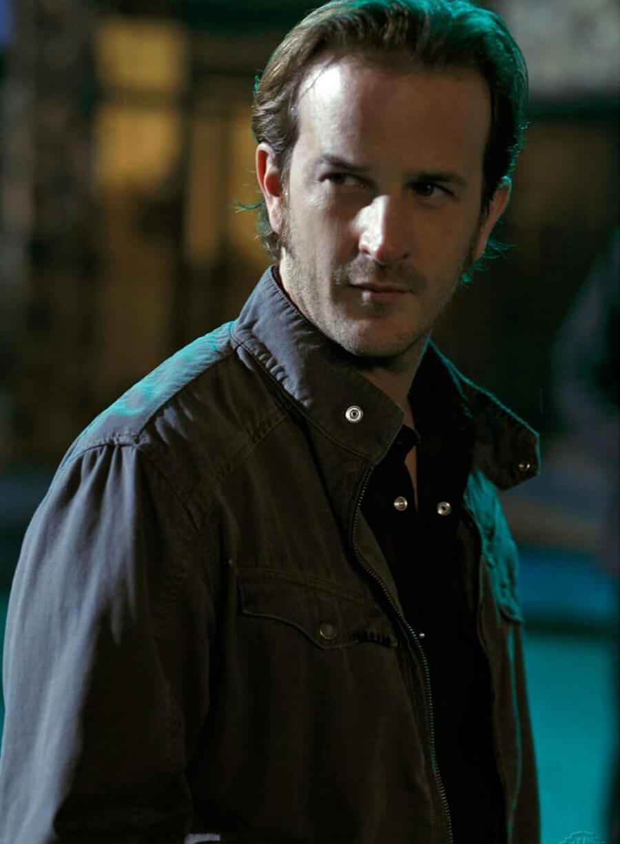Harpoon Gabriel Inspired Grey Cotton Fabric Cotton Jacket - Supernatural Tv Series Style