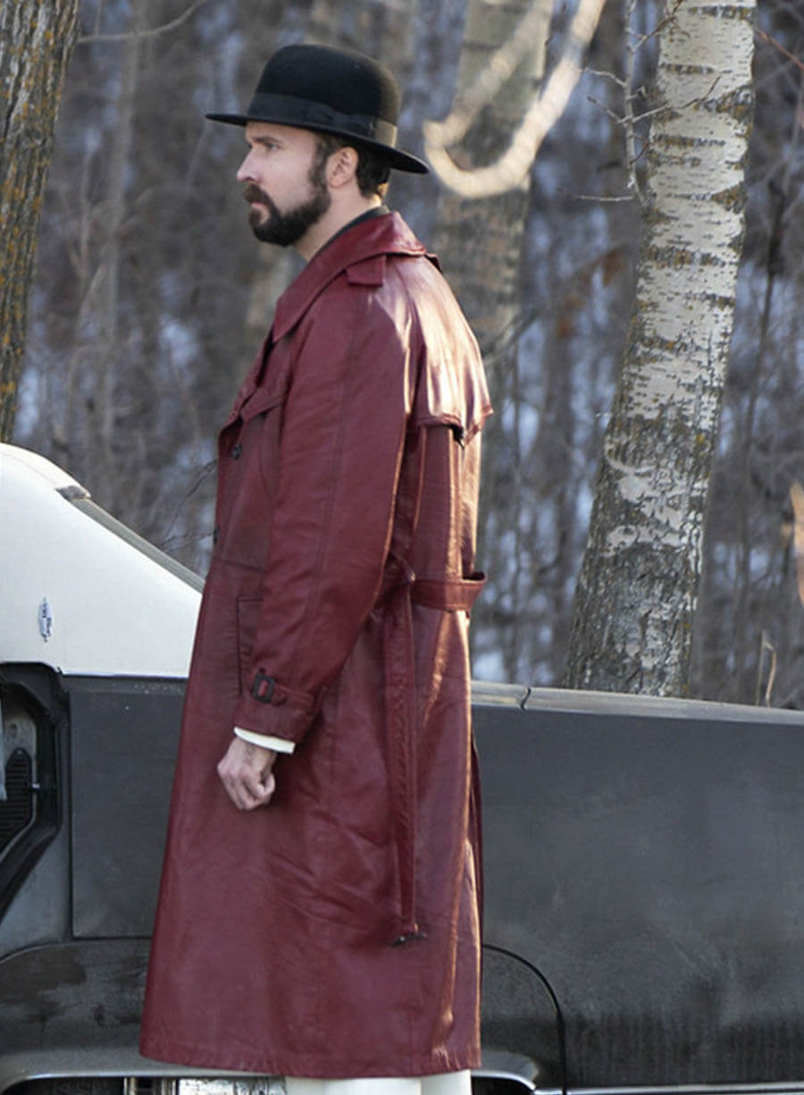 Harpoon Gale Kitchen Inspired Burgundy Coat - Fargo Style