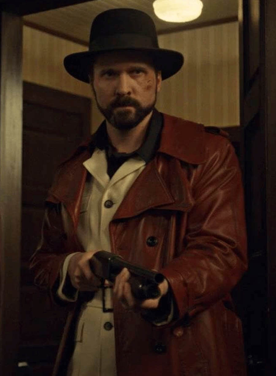 Harpoon Gale Kitchen Inspired Burgundy Coat - Fargo Style