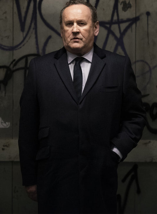 Harpoon Finn Wallace Inspired Black Coat - Gangs of London Style